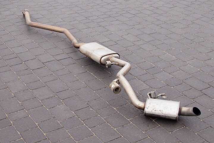 Глушитель компл. BMW 1 E87 118d 120d 2.0d 163 л.с., фото 1