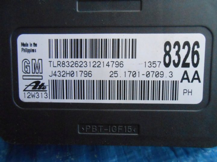 OPEL-ЗАПЧАСТИ | Astra J Zafira C Датчик модуль ESP AA 13578326, фото 3