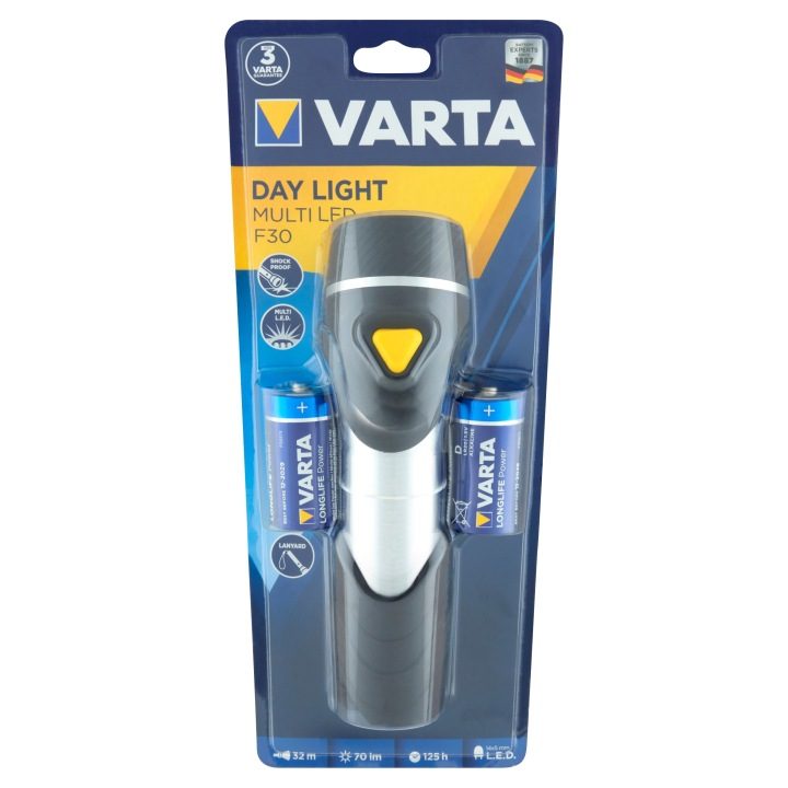 Фонарик классический Varta 70 lm LED, фото 10