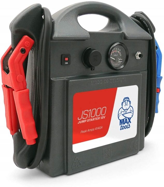 MAXTOOLS JS1000 Переносной Стартер 1380A 12V 22Ah AGM LED Booster Авто, фото 1
