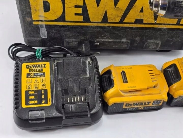 Дрель-шуруповерт аккумуляторный DeWalt DCD780M2 18 В, фото 6