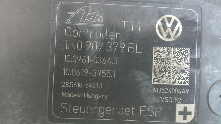 Насос ABS Skoda Superb II рестайлинг 2.0 TDI 1K0907379BL 1K0614517DP, фото 4
