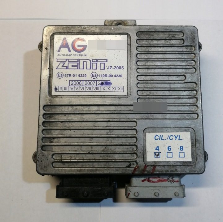 Блок управления ГБО Zenit JZ-2005 4cyl, фото 2