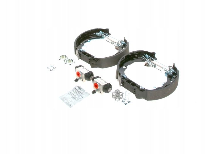 КОЛОДКИ ТОРМОЗНЫЕ БАРАБАННЫЕ BOSCH 424211 424210 424227 0 204 114 181, фото 1