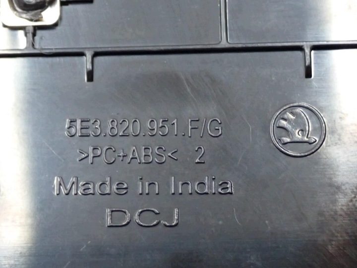 Дефлектор обдува средний европа оригинал Skoda Octavia IV 5E3 24 г., фото 7
