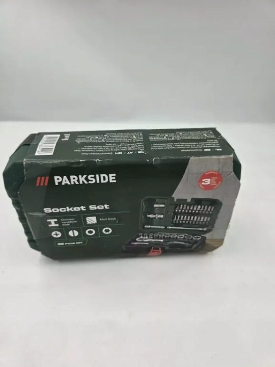 PARKSIDE КОМПЛЕКТ ИНСТРУМЕНТОВ ТОРЦЕВЫХ ГОЛОВОК + ТРЕЩОТКА И 46 ЭЛЕМЕНТЫ, фото 1