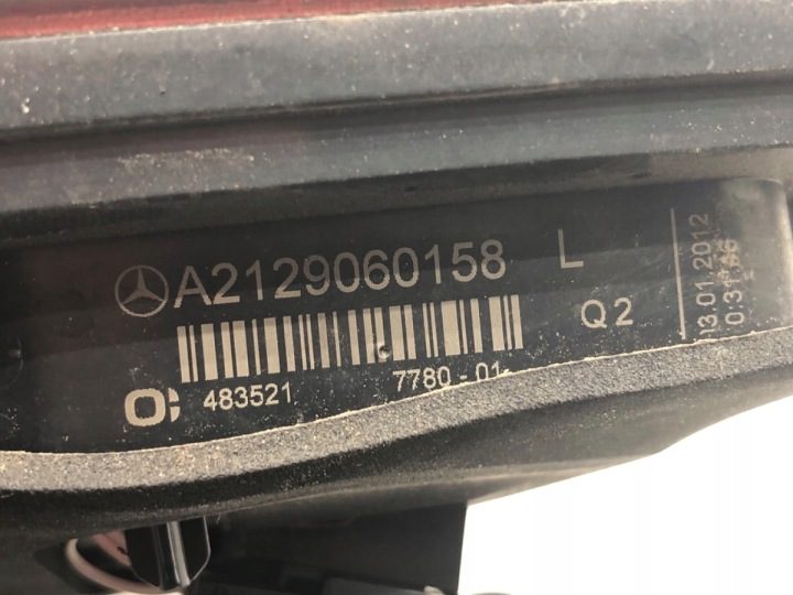 ФОНАРЬ ЛЕВЫЙ ЗАДНИЙ MERCEDES W212 A2129060158 Седан 09-16 СВЕТ, фото 5