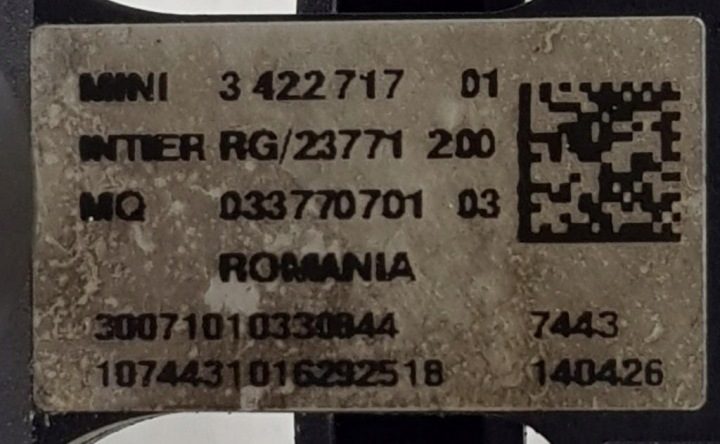 КНОПКА ASC MSA MINI COOPER R56 3422717, фото 2