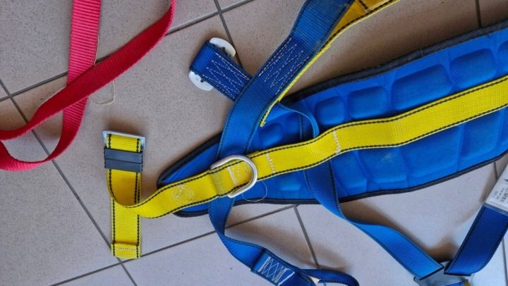 Амортизатор безопасности Protekt с podwójną linką elastyczną, фото 12