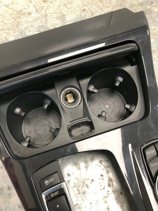 Декор тоннеля бардачок Idrive BMW F10 F11 рестайлинг 9206372 9350723, фото 4