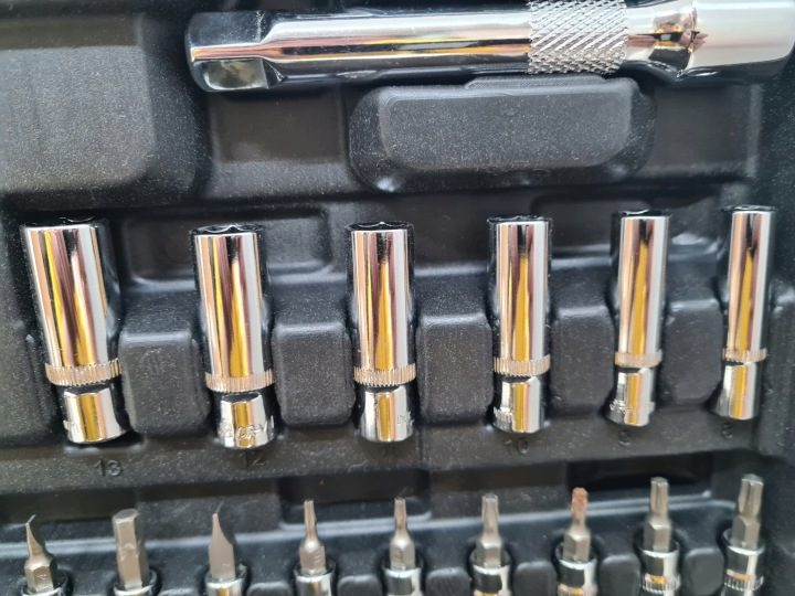 Комплект инструментов Neo Tools 1/2" 1/4" 90 элементов | 10-180, фото 6