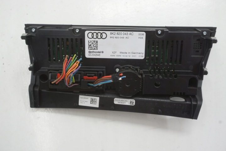 AUDI A4 B8 РЕСТАЙЛИНГ 11 г. БЛОК УПРАВЛЕНИЯ КЛИМАТОМ АНГЛИЯ UK 8K2820043AC, фото 3