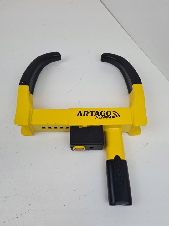 Artago Secure ART872 блокиратор колеса с alarmem 120 dB сталь желтая, фото 8