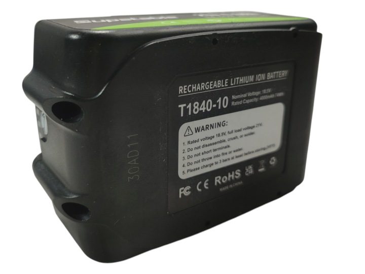 АККУМУЛЯТОР SUPSTABLE T1840-10 4,0AH 21V, фото 3