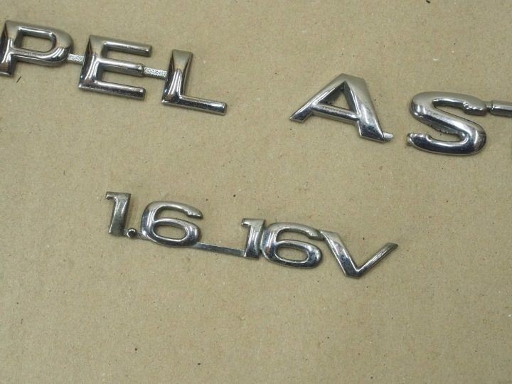 ASTRA G OPEL 1.6 16V ЛОГОТИП НАДПИСЬ ЭМБЛЕМА КРЫШКИ ЗАДНЯЯ ОРИГИНАЛ, фото 4