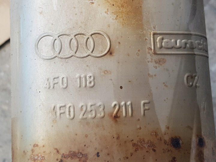 Катализатор правый / Audi A6 C6 / 2.4 - 2.8 - 3.2 / оригинал полный исправный, фото 4
