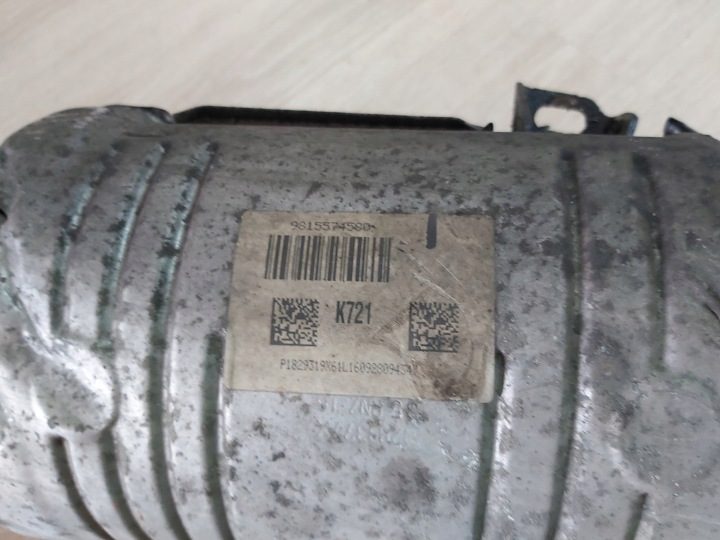 Toyota Proace Expert Jumpy 1,6 Blue HDi Катализатор DPF, фото 2