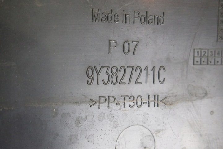 НАКЛАДКА РАМКА НОМЕРА ПРОКЛАДКА PORSCHE CAYENNE 9Y 9Y3827211C, фото 5