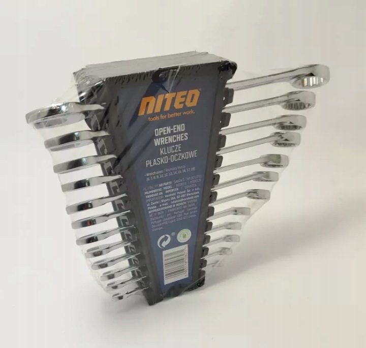 Niteo Tools Ключи Рожково-Накидной 12 штук, фото 1