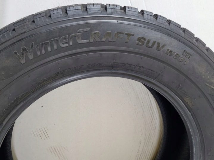 4× Шина зимняя Kumho Wintercraft ВНЕДОРОЖНИК WS31 225/65R17 106 т сцепление на снегу (3PMSF), фото 13