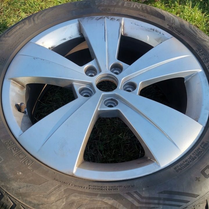 Литой диск Skoda OE 3V0601025A 8Z8 6.5" x 17" 5x112 ET 41, фото 2