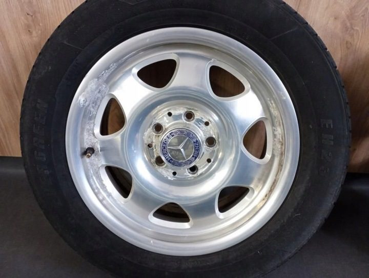 4× Литой диск Mercedes-Benz OE SLK R170 7.0" x 15" 5x112 ET -37, фото 4