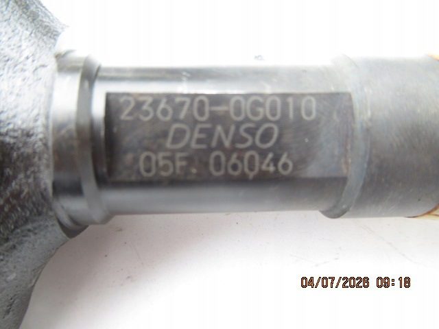 Форсунка TOYOTA AVENSIS II T25 COROLLA VERSO 2.0 D4D 23670-0G010, фото 3