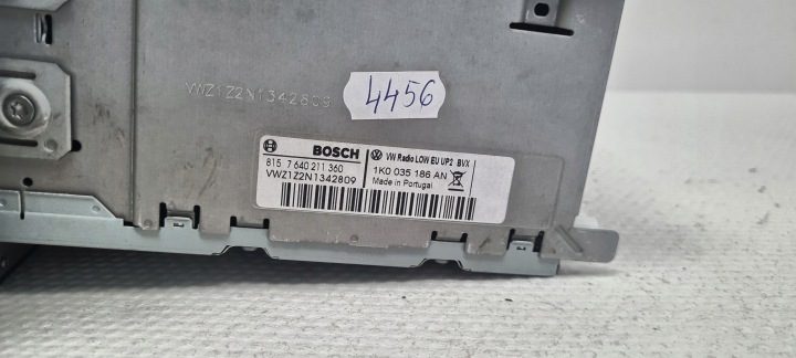 VW Passat B7 Scirocco Магнитола Mp3 AUX 1K0035186AN с kodem, фото 12