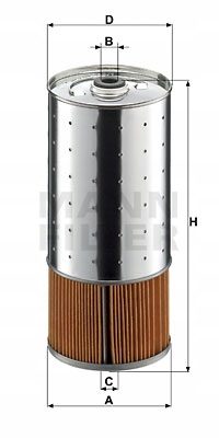 Mann-Filter PF 1055/1 x Фильтр масляный, фото 5