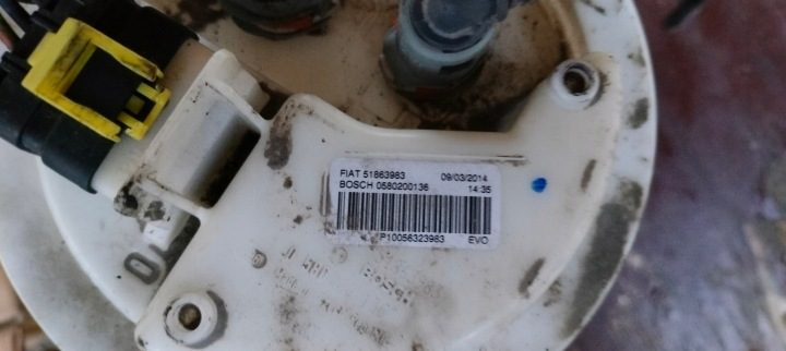 ТОПЛИВНЫЙ НАСОС 51863983 0580200136 FIAT PANDA 3 III 0.9 T-AIR TWINAIR 2012-, фото 2
