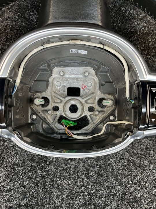 Volvo v90 II руль мультифункциональный кожаный 31407813, фото 4