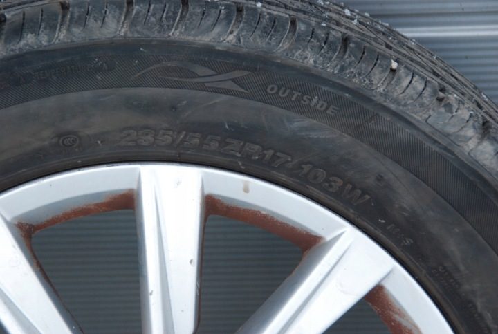 4× Литой диск Volkswagen OE Tiguan 6.5" x 17" 5x112 ET 33, фото 8