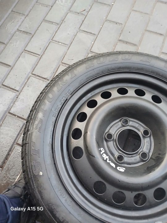 Колесо диск шина новая Dunlop 5X100 Opel Astra II G Corsa, фото 3