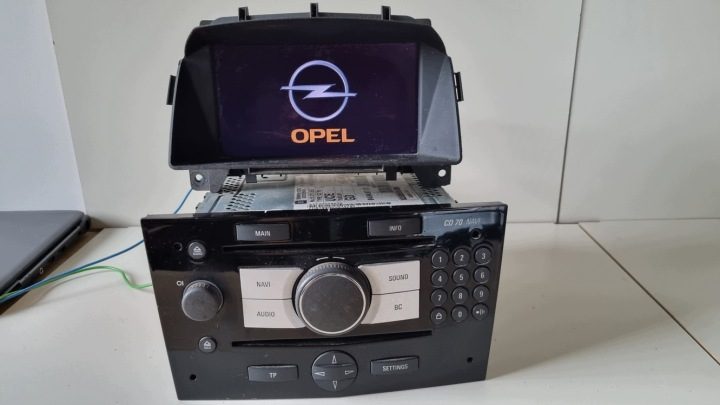 магнитола Opel cd70navi навигация Opel Astra h Zafira b Antara CID, фото 1