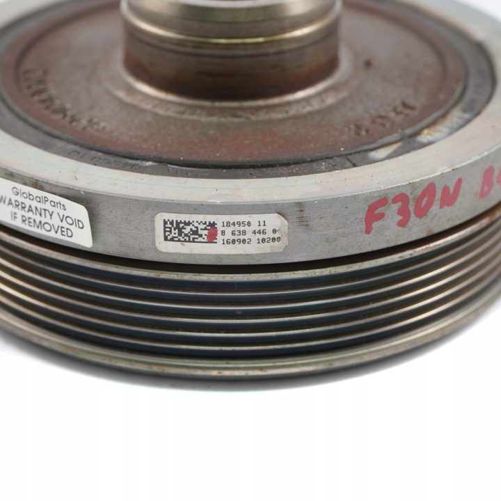 BMW F20 F30 F32 рестайлинг B48 шкив коленвала 8638446, фото 7