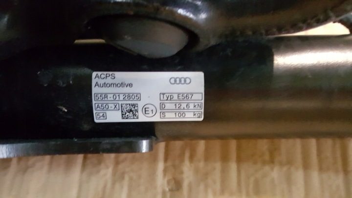 AUDI Q3 II 83A800495A ПРОВОДКА ФАРКОП ЭЛЕКТРИЧЕСКИЙ CHOWANY ОРИГИНАЛ, фото 5