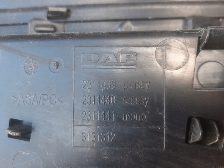 DAF XF XG XG+ РЕШЕТКА РАДИАТОРА 2311439 2311440 2311441 ОРИГИНАЛЬНАЯ, фото 3