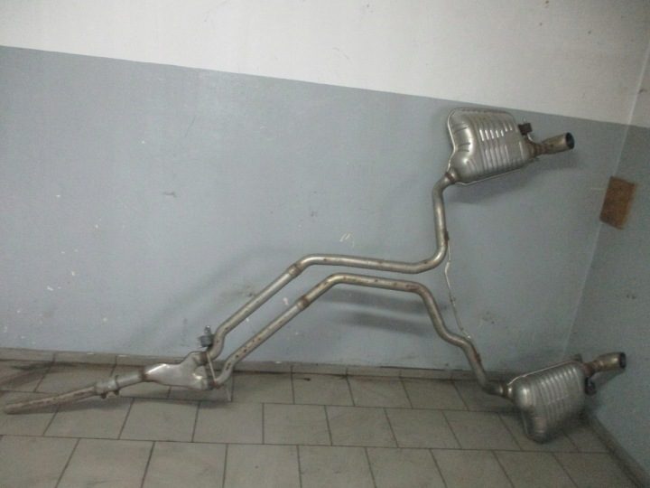 ГЛУШИТЕЛЬ AUDI A6 C6 2.7 TDI, фото 1