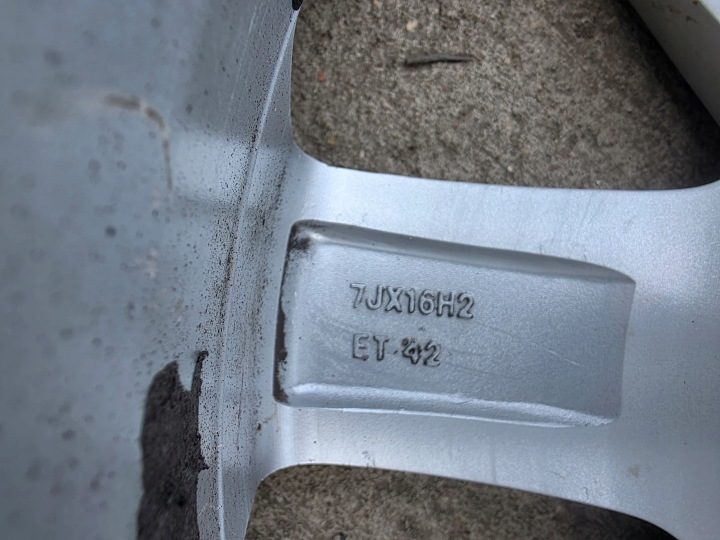 4× Литой диск Audi OE 7.0" x 16" 5x112 ET 42, фото 9