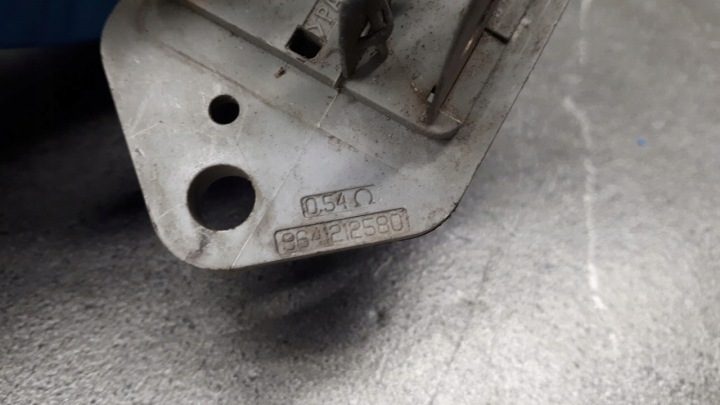 9641212580 Резистор печки Citroen c5 2.0TD 01 г., фото 6