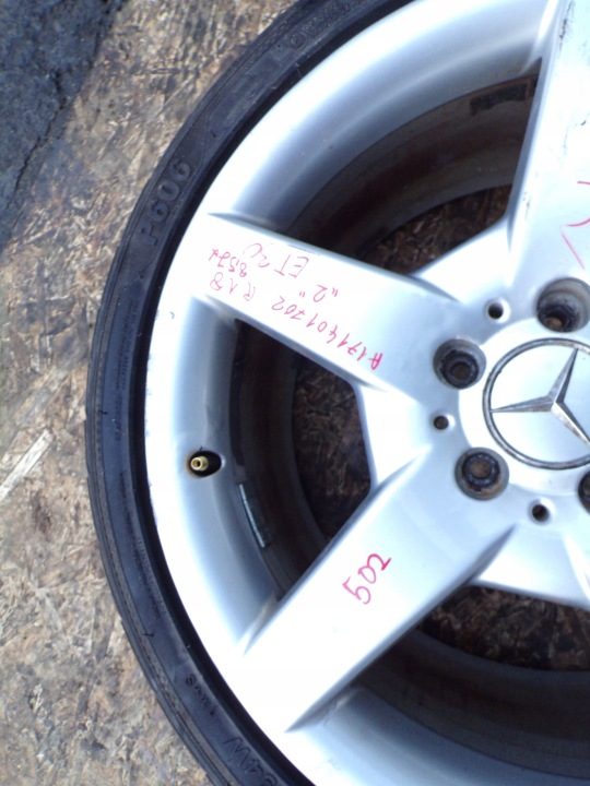4× Литой диск Mercedes-Benz OE 8.5" x 18" 5x112, фото 2