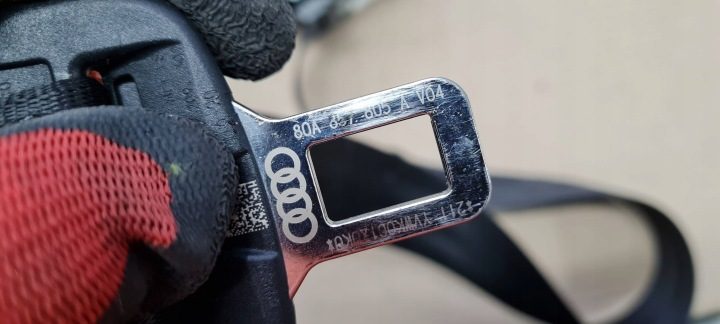 Ремень безопасности задний левый AUDI Q5 (FY) 80A857805A 31054540 3.0L, фото 15