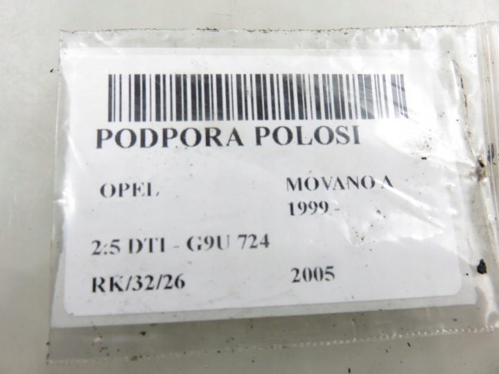 ОПОРА ПОЛУОСИ OPEL MOVANO A 1999 - 2.5 DTI - G9U 724 8200027177B, фото 2