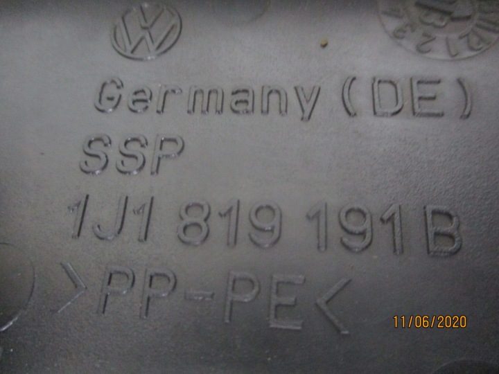 ЗАЩИТА НАКЛАДКА VW GOLF IV,BORA 1J1819191B, фото 2