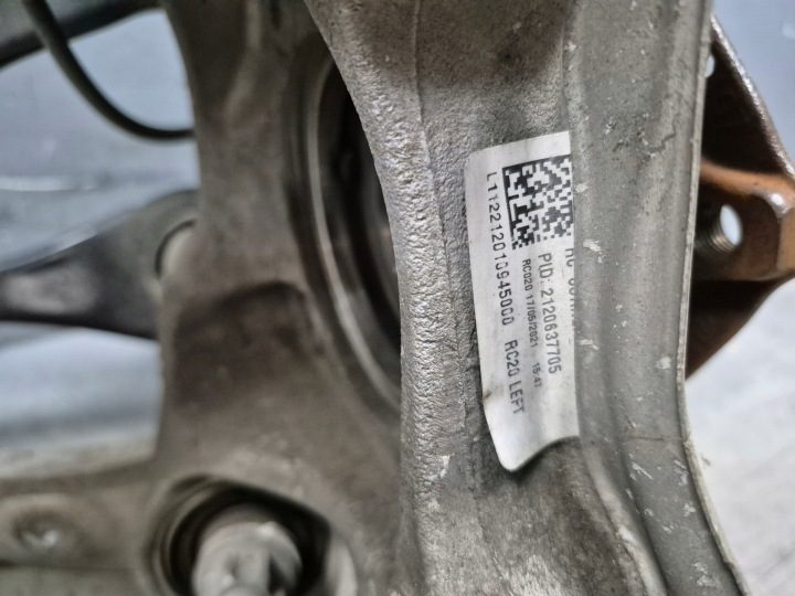 Поворотный кулак задний Audi Q5 80A подвеска рычаги стойка левая оригинал, фото 5