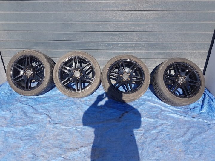 MERCEDES W204 W207 W212 КОЛЕСА ЛИТЫЕ ДИСКИ AMG 17'', фото 1