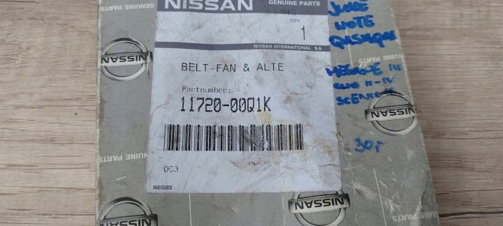 РЕМЕНЬ КЛИНОВОЙ NISSAN NOTE QASHQAI RENAULT MEGANE, фото 3