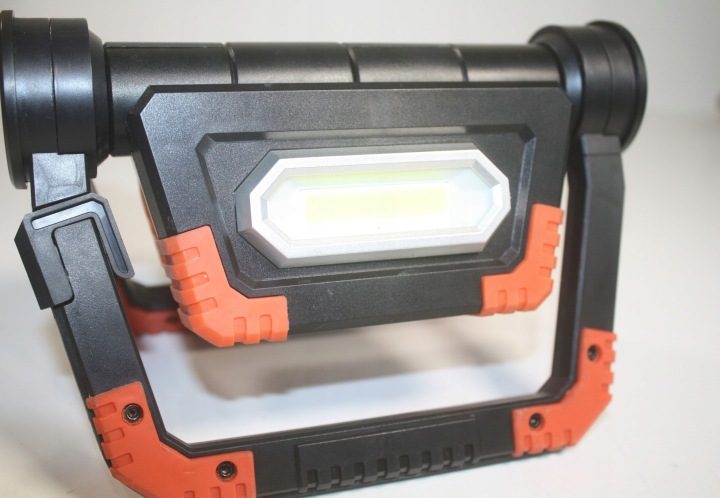 Фонарик гаражный складной LED COB ład USB Teger, фото 6