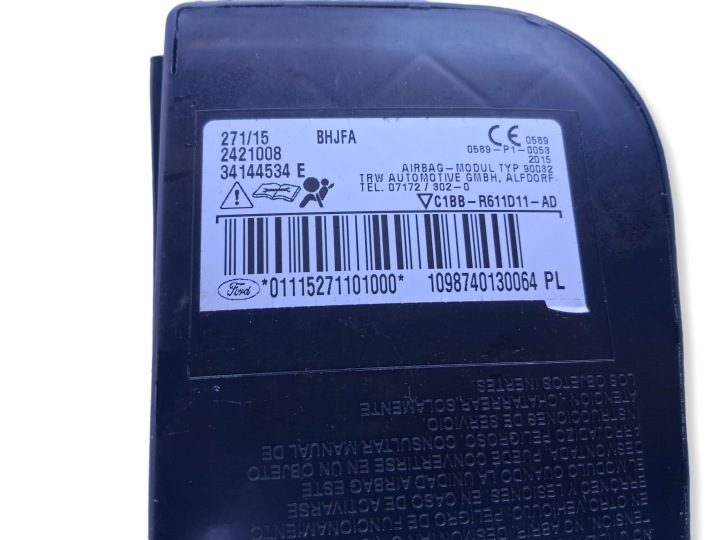 FORD B-MAX ПОДУШКА БЕЗОПАСНОСТИ AIRBAG СИДЕНЬЯ ЛЕВЫЙ C1BBR611D11AD, фото 2