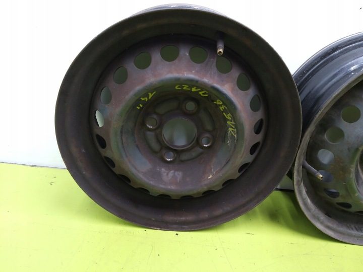 4× Штампованный диск Honda 5.5" x 14" 4x100 ET 45, фото 4